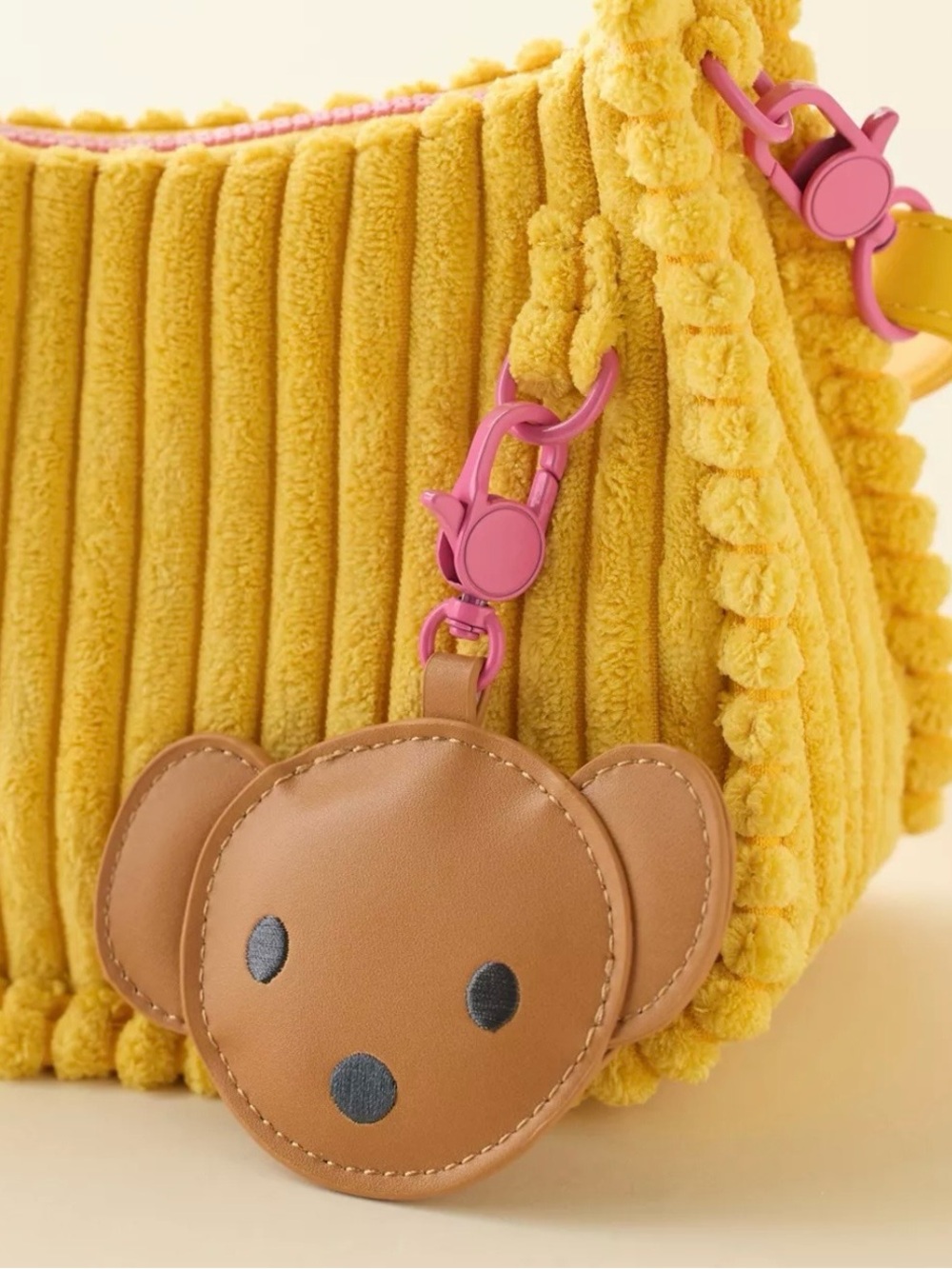 NIB Whatever! Makes You Happy x Miffy corduroy crossbody bag - Picture 3 of 8